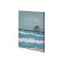 101077-S - Fishing Pier I by Jade Reynolds a Hand Embellished Textured Canvas