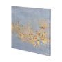100994-L - Concrete Gold 3 by Mercana Studio a Hand Embellished Textured Canvas
