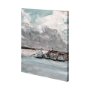 101156-L - Minato II by Mercana Studio a Hand Embellished Textured Canvas