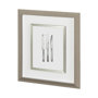 12228 - Knives by Marie a Framed Art Print Matted under Glass