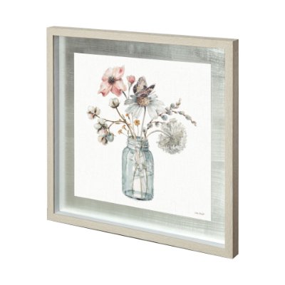 12242 - A Country Weekend IX by Mercana Studio Hand Embellished Textured Framed Art Print Matted under Glass