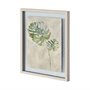 12398 - Fresh Unfolds III by Leah Rei a Hand Embellished Textured Framed Art Print Matted under Glass