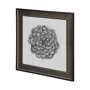 12421 - Cone of View II by Mercana Studio a Hand Embellished Textured Framed Art Print Matted under Glass