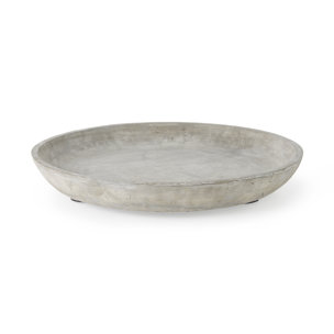 Triton Large Shallow Bowl Concrete Tray
