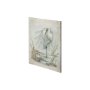 101183-S - White Egret by Mercana Studio a Hand Embellished Textured Canvas