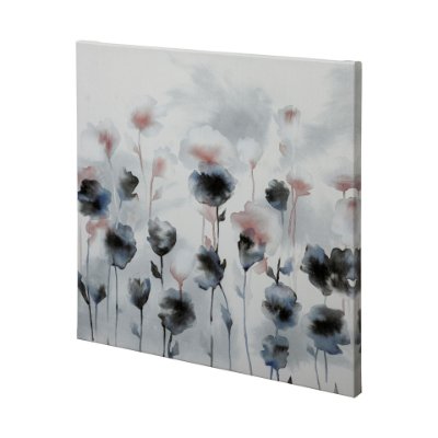 101177-L - Field Flowers  by Mercana Studio a Hand Embellished Textured Canvas