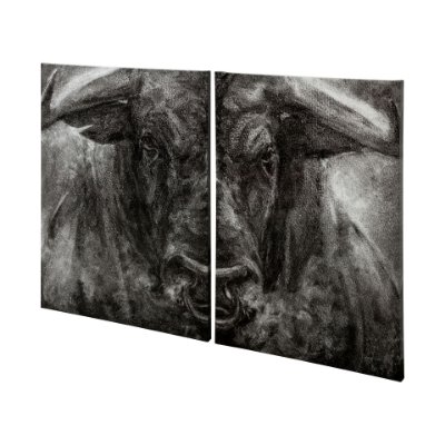101193-L - Ringo by Mercana Studio a High-Gloss Epoxy Finish Canvas