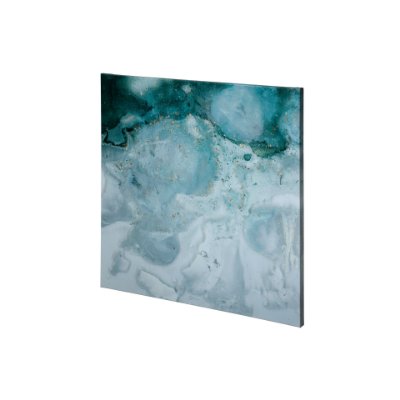 101181-S - Aerial Blue II by Mercana Studio a Hand Embellished Textured Canvas