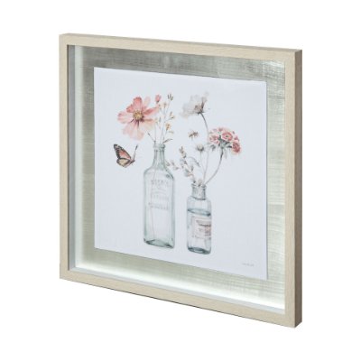 12241 - A Country Weekend X by Mercana Studio Hand Embellished Textured Framed Art Print Matted under Glass