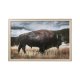 12491 - Yellowstone Bison by Dunker a Framed Photo Art Print Matted under Glass