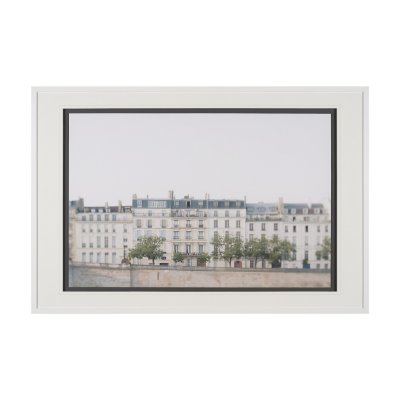 12503 - Amour de la Ville by Irene Suchocki a Hand Embellished Textured Framed Art Photo Matted under Glass