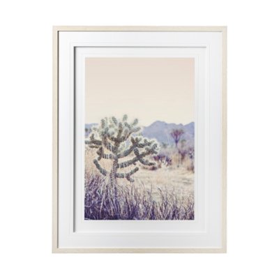 12537 - Arid Rose by Irene Suchocki a Hand Embellished Textured Framed Art Photograph Matted under Glass