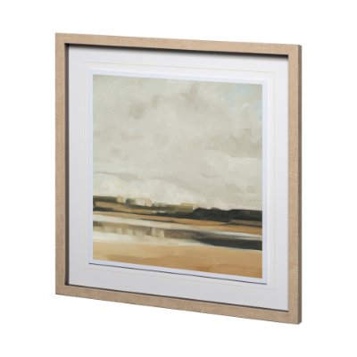 12559 - Wattwanderung II by Emma Scarvey a Framed Art Print Matted under Glass