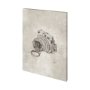 101421-L - Compass Camera Bronze I by Mercana Studio a Hand Embellished Textured Canvas