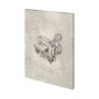 101422-L - Compass Camera Bronze II by Mercana Studio a Hand Embellished Textured Canvas