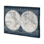 101427-L - Old World Globe by Mercana Studio a Hand Embellished Textured Canvas