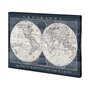 101427-S - Old World Globe by Mercana Studio a Hand Embellished Textured Canvas