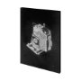 101383-L - Pacemaker Black I by Mercana Studio a Hand Embellished Textured Canvas