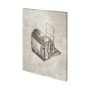 101386-L - Pacemaker Bronze II by Mercana Studio a Hand Embellished Textured Canvas