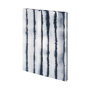 101409-L - Indigo Lines II by Mercana Studio a Hand Embellished Textured Canvas