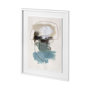 12695 - In The Middle II by Natasha Barnes a Hand Embellished Textured Framed Art Print Matted under Glass
