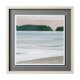 12745 - Coastal Lines III by Emma Scarvey a Hand Embellished Textured Framed Art Print Matted under Glass