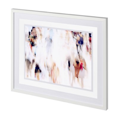 12799 - In Transit B by THEstudio a Framed Art Print Matted under Glass