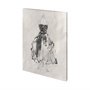 101219-L - Black Evening Gown I by Ethan Harper a Hand Embellished Textured Canvas