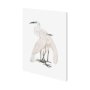 101249-L - Black Billed Heron by Maria Mendez a Hand Embellished Textured Canvas
