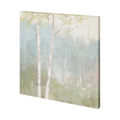 101263-L - Spring Fling I Cool by Mercana Studio a Hand Embellished Textured Canvas