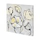 101266-L - Again III with Yellow by Mercana Studio a Hand Embellished Textured Canvas
