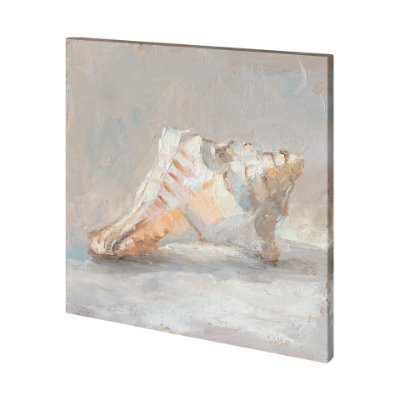 101360-S - Impressionist Shell Study I by Mercana Studio a Hand Embellished Textured Canvas
