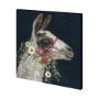 101374-L - Lovely Llama I by Victoria Borges a Hand Embellished Textured Canvas