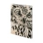 101376-L - Charcoal Owl I by Jennifer Paxton Parker a Hand Embellished Textured Canvas