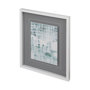 11878 - Barred II by Grace Popp a Framed Art Print Matted under Glass