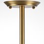 68293 - Rudyard Glass Globe and Gold Metal Chandelier 