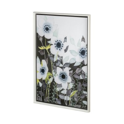 12956 - Night Foliage II by Grace Popp a Hand Embellished Textured Framed Art Print Matted under Glass