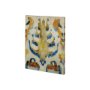 101435-S - Bohemian Ikat IV by Chariklia Zarris a Hand Embellished Textured Canvas