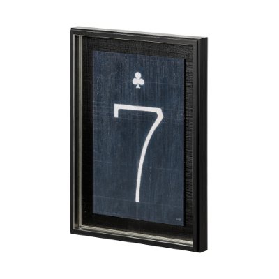 12946 - Value Collector 7 by Mercana Studio a Hand Embellished Textured Framed Art Print