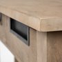 68205 - Harrelson III 72L x 18W Brown Wood 4 Drawer Console Table 