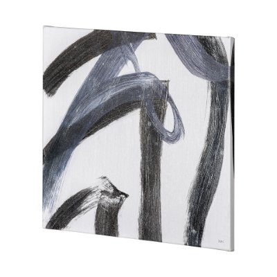 101476-L - Low Storm II by Mercana Studio a Hand Embellished Textured Canvas