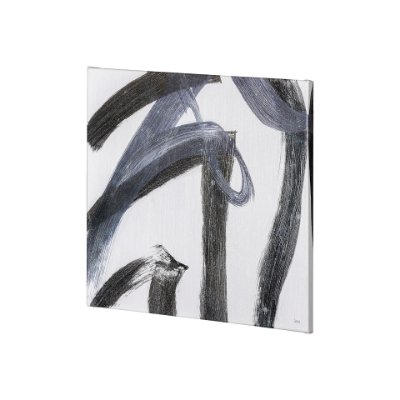 101476-S - Low Storm II by Mercana Studio a Hand Embellished Textured Canvas