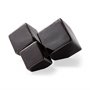 68620 - Mayweather (Set of 3) Black Geometric Ceramic Cubes