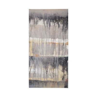 101595-L - Tectonic I by Albena Hristova a Hand Embellished Textured Canvas
