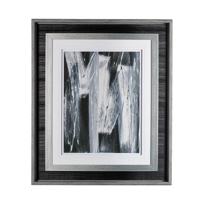 13136 - Glass Shower I by Barbara Mercado a Framed Art Print Matted under Glass