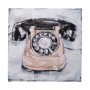 101512-L - Retro Phone IV by Ethan Harper a Hand Embellished Textured Canvas