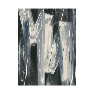 101492-L - Glass Shower I by Mercana Studio a Hand Embellished Textured Canvas