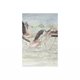 101489-S - Flamingo I by Mercana Studio a Hand Embellished Textured Canvas