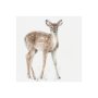 101587-S - Forest Friends XII (Deer) by Lisa Audit a Hand Embellished Textured Canvas