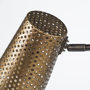 68427 - Wesley II (22.4"H) Gold/Black Perforated Metal Shade Table Lamp 